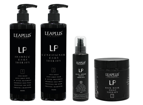 LeaPlus Anti Frizz Hair Treatment Set 1X4pCS