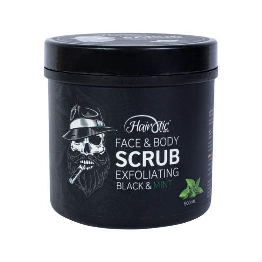 Hairoticmen Face body Scrub ( Mint &  charcoals)