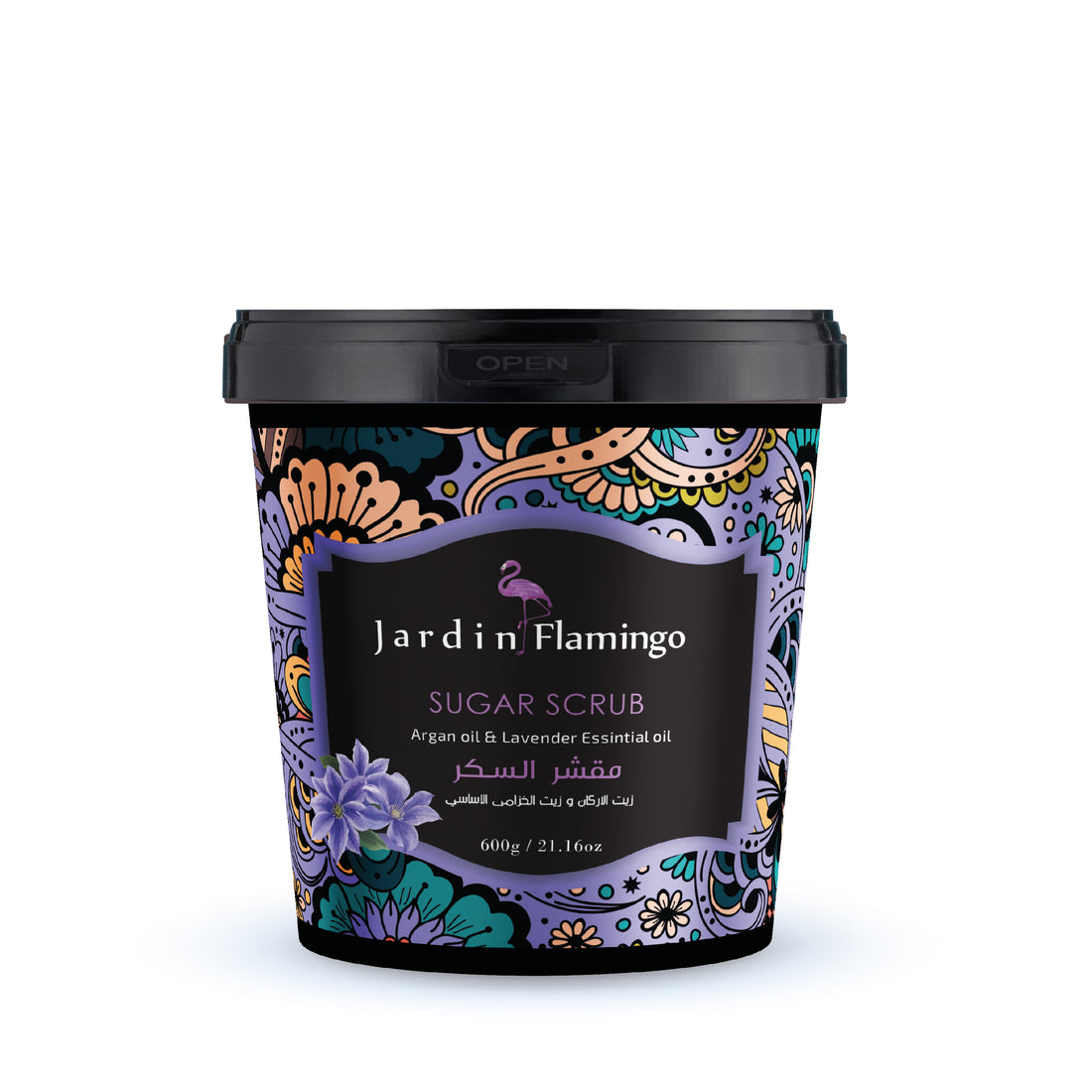 Jardin Flamingo Sugar Scrub 600g