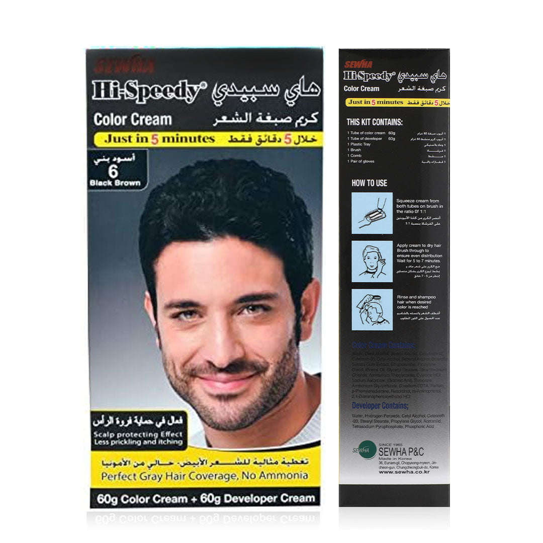 Spedy Color Hi-Speedy Color Cream for Men Free ammonia – Maram Store