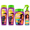 Active Plus Loose Curly 4-Piece Hair Care Set, Shampoo 400 ml, Conditioner 400 ml, Treatment Cream 1 kg, Leave-In Spray 250 ml